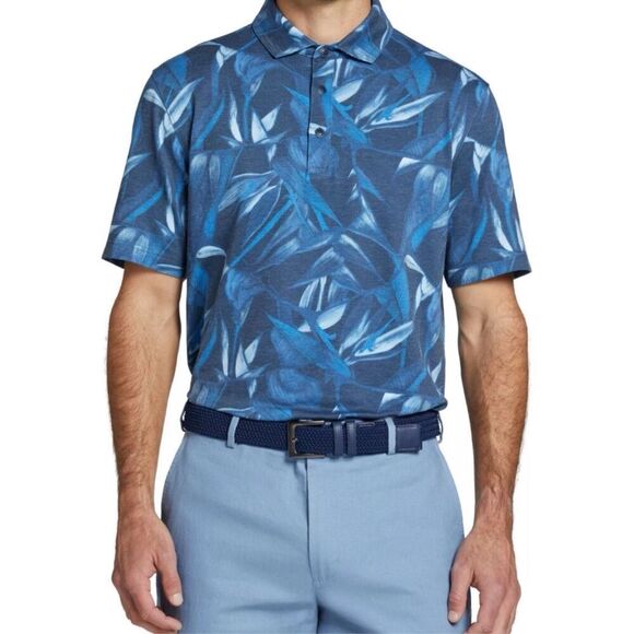 Walter Hagen Mens XXLarge Shirt Walter Hagen Clubhouse Airbrush Print Golf Polo - Picture 1 of 5